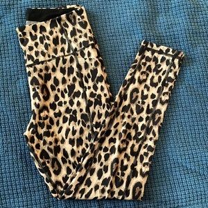 NWOT Victorias Secret Animal Print Leggings